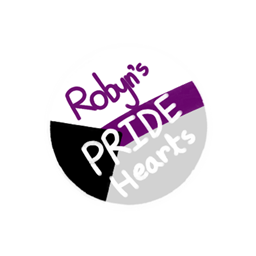 Robyn's Demisexual Hearts logo