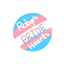 Robyn's Trans Hearts logo