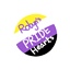 Robyn's Nonbinary Hearts logo