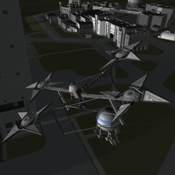 quad rotor drone logo