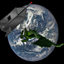 Space and Fire logo