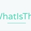 WhatIsThis logo