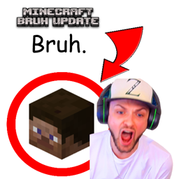 Learny Boy's BruhCraft logo