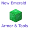 Emerald items: Armor and Tools logo