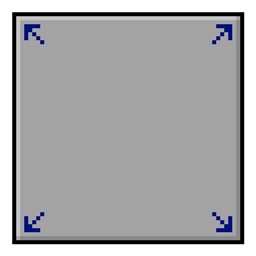 GUI With Square Edge