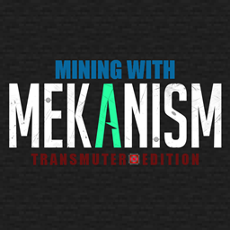 Mining with mekanism: Transmuter edition logo