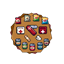 Wasteland Grocers logo