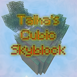 Talha's Cubic Skyblock logo