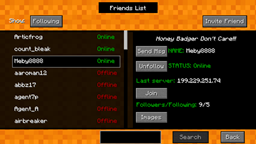 FriendsForMinecraft logo