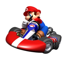 custom Mariocart logo