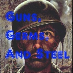 Guns, Germs, and Steel logo