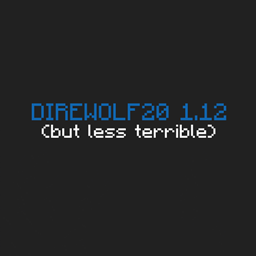 Direwolf20 (but less terrible) logo