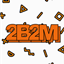 The 2b2m anarchy modpack logo