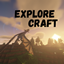 ExploreCraft - Remastered logo