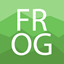 Froggy's favourite cave biome logo
