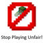 Stop Playing Unfair! logo