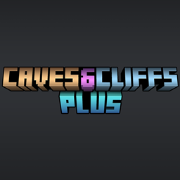 Caves and Cliffs+ logo