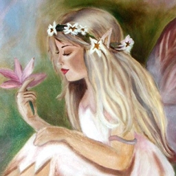 pixie/fairy origin (adds origin) logo