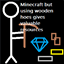 MC BUT Using A Wooden Hoe Gives VaIuabIe Resources {Datapack}