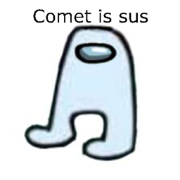 When the comet 16x is sus logo