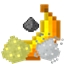 Gunpowder, Sulfur and Potassium logo