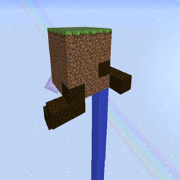 A Flowery Skyblock logo