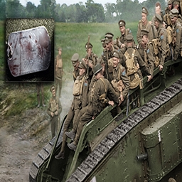 Historical tankmen Dog tag