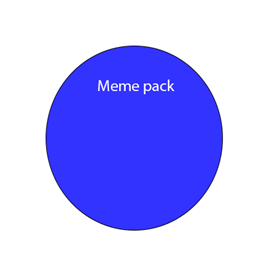 Flag meme pack logo