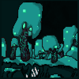 Fuller Forests (Nether version) logo