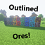 Gradient outlined ores! logo