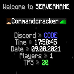 Commandcrackers Tablist project image