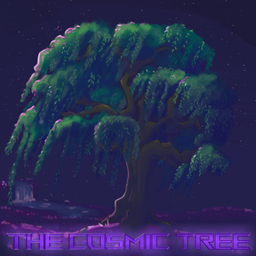 The Cosmic Tree - Fabric logo