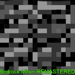 Bedrock Miner Remastered logo