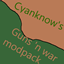 Cyanknown's guns 'n war modpack logo