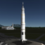 Saturn V with stock parts logo
