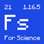 For Science! logo