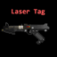 Laser Tag - Abstract logo