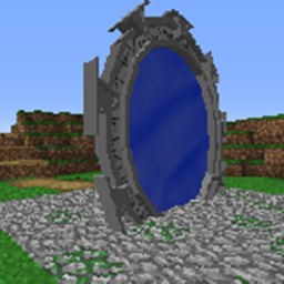 Stargates in Vanilla Minecraft logo
