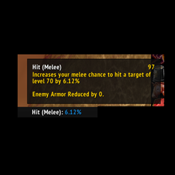ElvUI Datatext Hit Melee (correction) project image