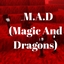 M.A.D (Magic Adventures Dragons) logo