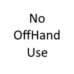 NoOffHandUse logo