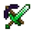 Obsidian and Emerald Gear [FORGE] logo