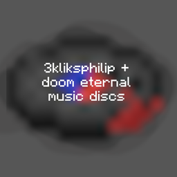 kliksphilip, steventhedreamer and DooM Eternal Music Disks logo