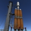 DELTA IV Orion EFT-1 replica + launch pad