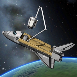 Realistic Nasa Space Shuttle scale 1 logo