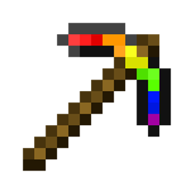 Rainbow netherite  logo