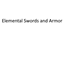 Elemental Swords and armor logo