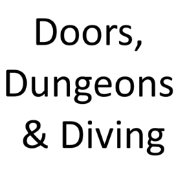 Doors, Dungeons & Diving logo