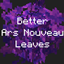 Better Ars Nouveau Leaves logo