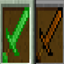 More Swords (Dirt and emerald) logo